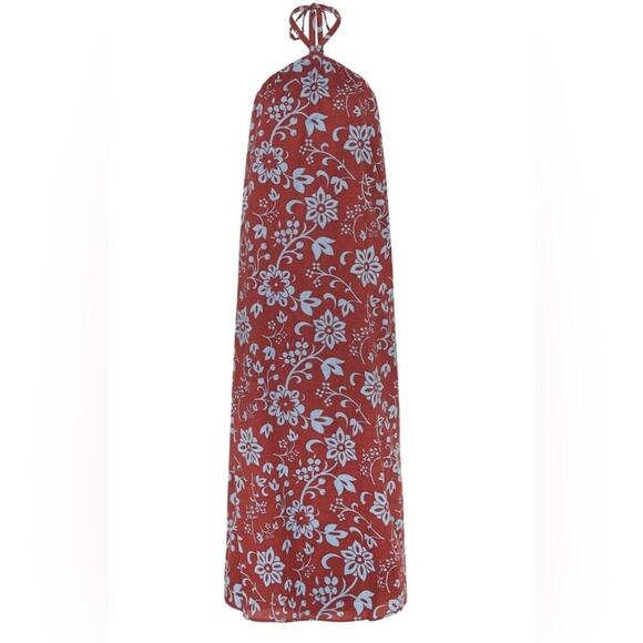 NWT Faithfull The Brand Brise Maxi Dress Oceania FloraL Print Resort USA 4 - Picture 3 of 8